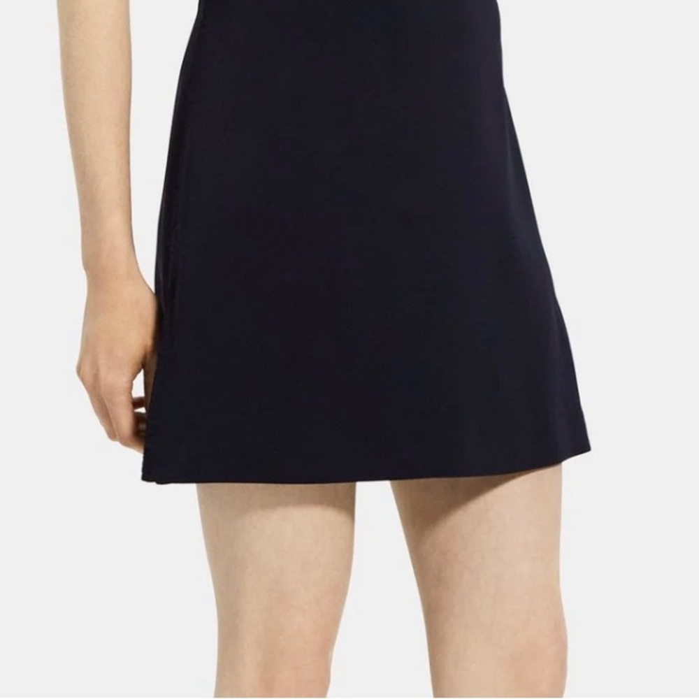 Theory A-Line Mini Skirt